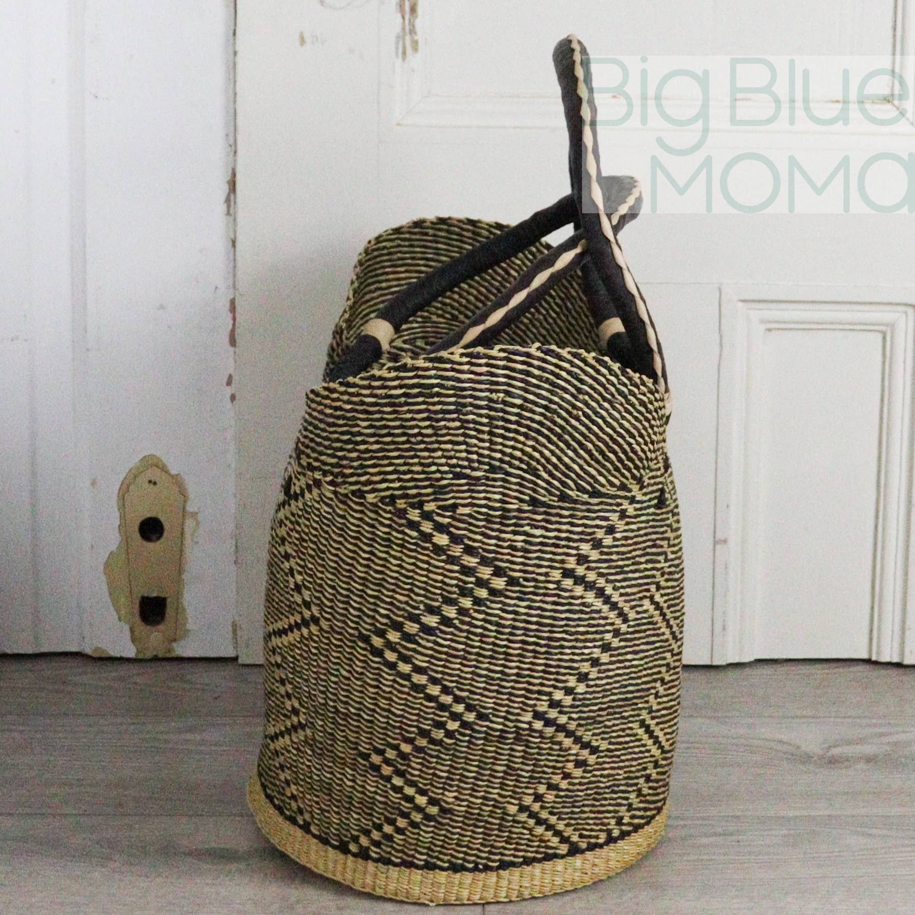 Big Blue Moma - Wholesale Beach Bag - U Shopper Large - Natural Palette27