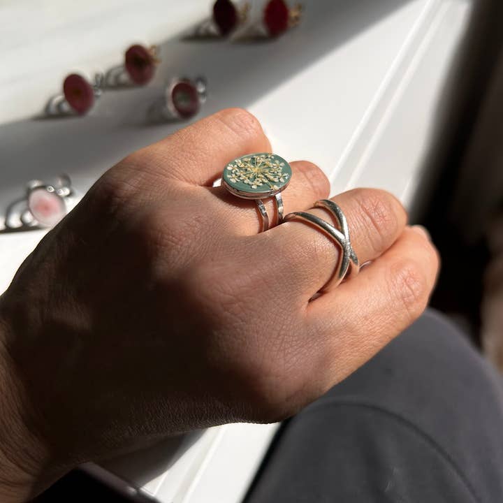 CAMILLE, ART BY NATALIA - Wholesale Band/Stacked Ring - VALENCIA Ring4