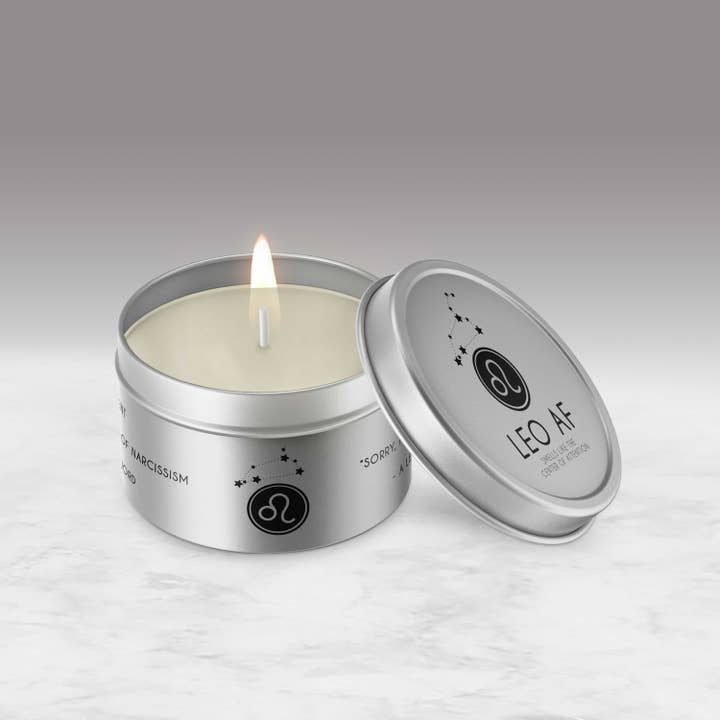 ZA Handmade Wholesale – Großhandel Kerze im Glas / gefüllte Kerze – Leo AF Kerze Sternzeichen Sternzeichenkerzen Lustiges Leo Gif1