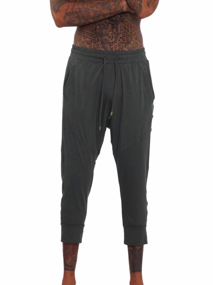 Madrid Grå joggershorts Herr för wholesale av Ekoluxe