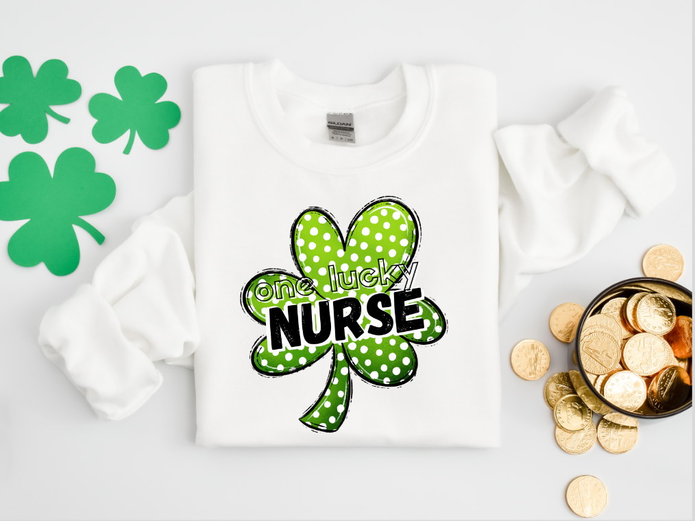 Simple Tymes - Wholesale Sublimation Transfer - Four Leaf Clover (names) DTF Print1