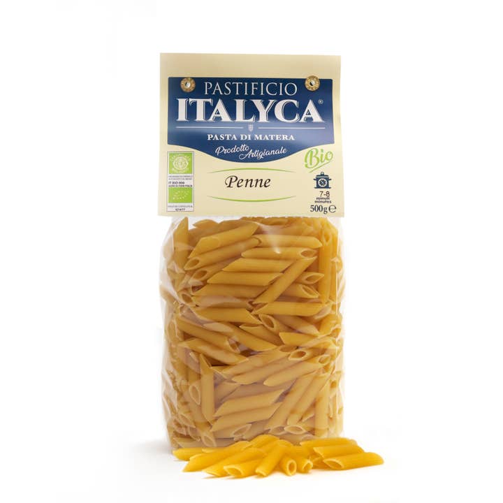 PENNE ITALYCA 100% ITALIENISCHE, HANDGEMACHTE BIO-PASTA für den Großhandel von Italyca