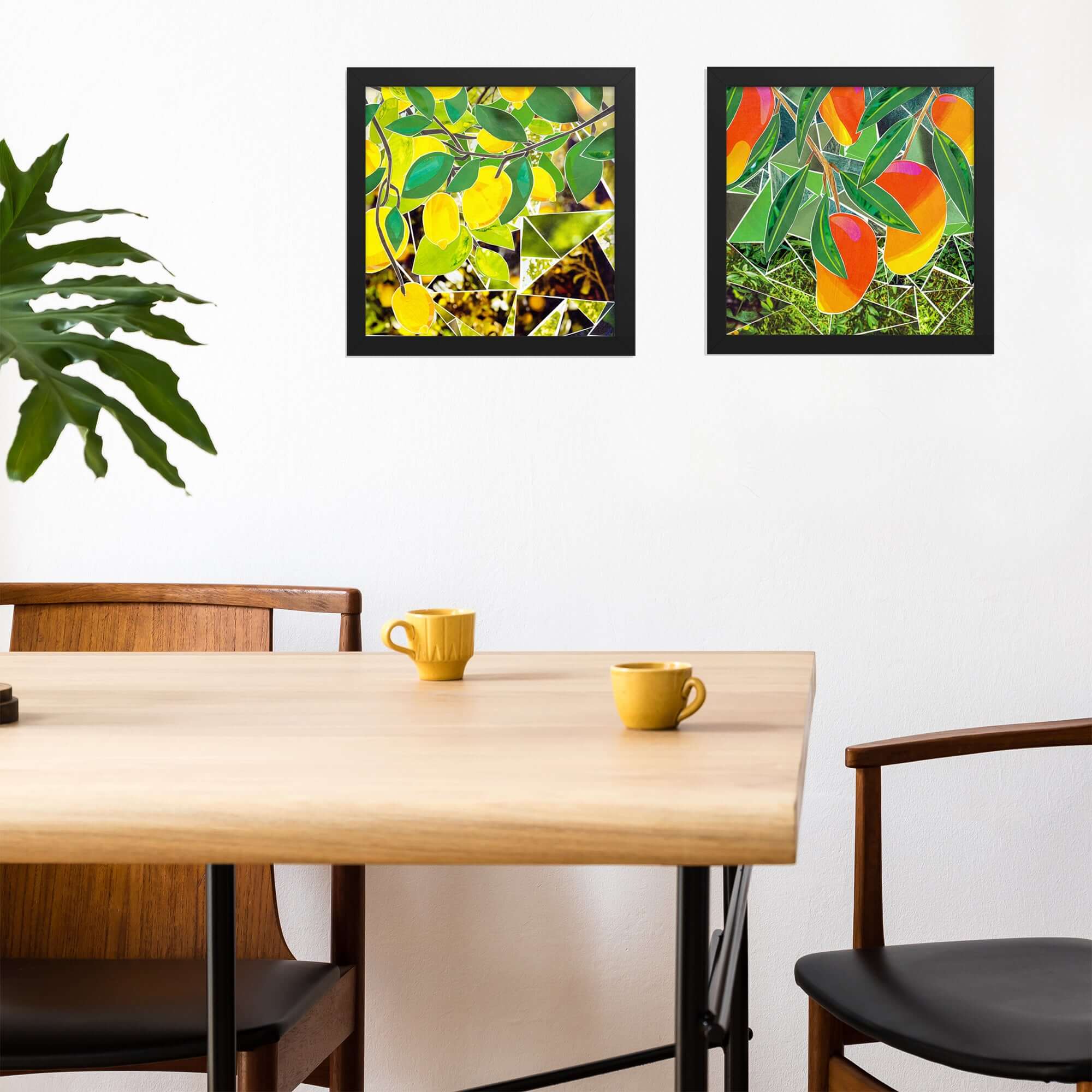 more the merrlier - Wholesale Art Print - Mango Framed Collage Art Print6