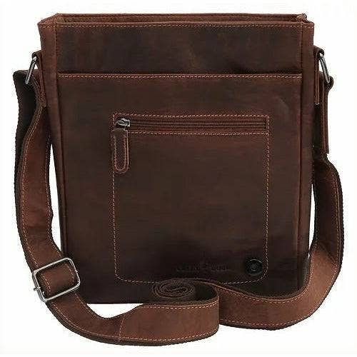 Greenwood Leather - Wholesale Shoulder Bag - Unisex - Leather Shoulder Bag Torquay - GW836