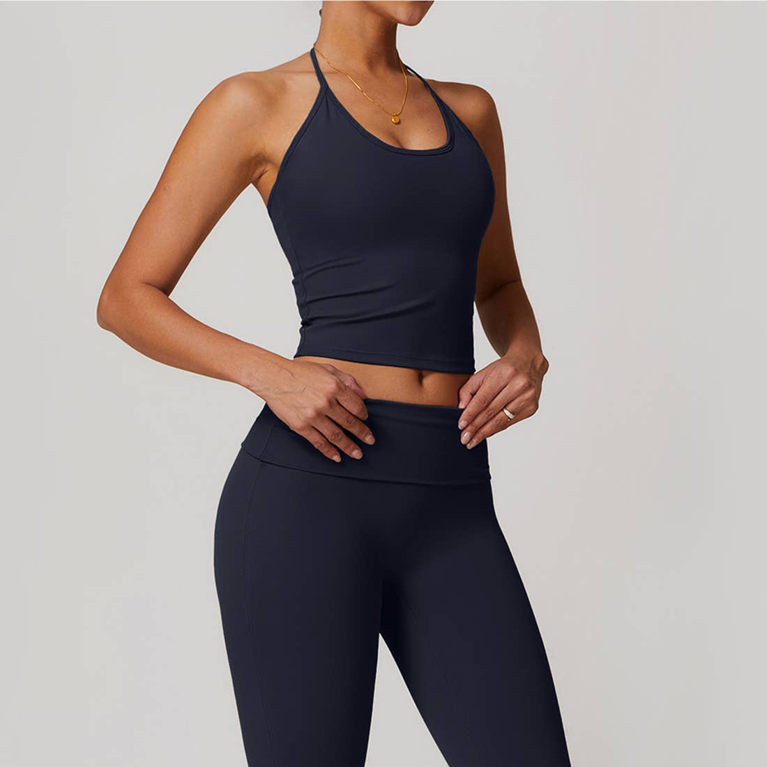 Sodalemon - Wholesale Tank Top - Women's - Women Fitness Halter Padded Sport Fitness Tank Top7