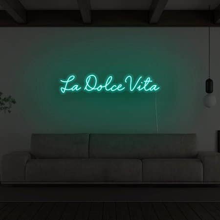 La Dolce Vita LED Neon Sign for wholesale by BeNeonUnicorn