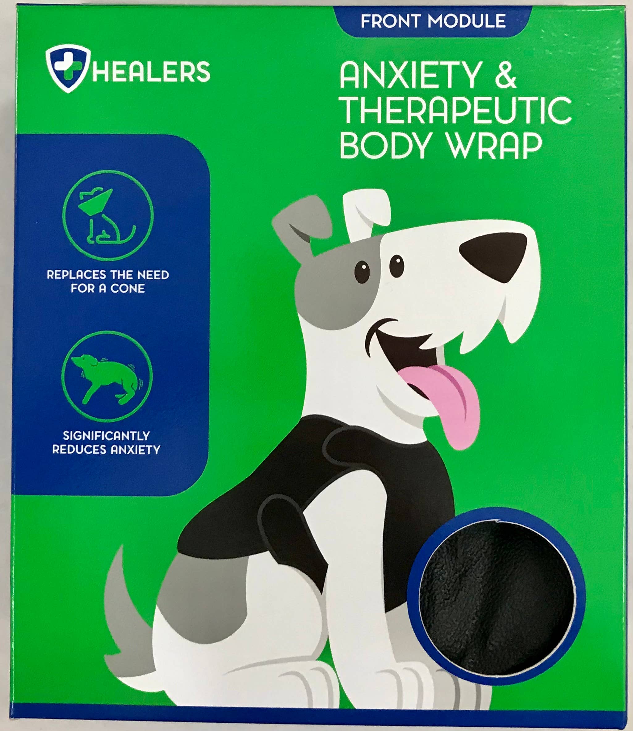 Healers PetCare - Wholesale Pet Coat - Dog - Healers Therapeutic & Anxiety Front Body Wrap1
