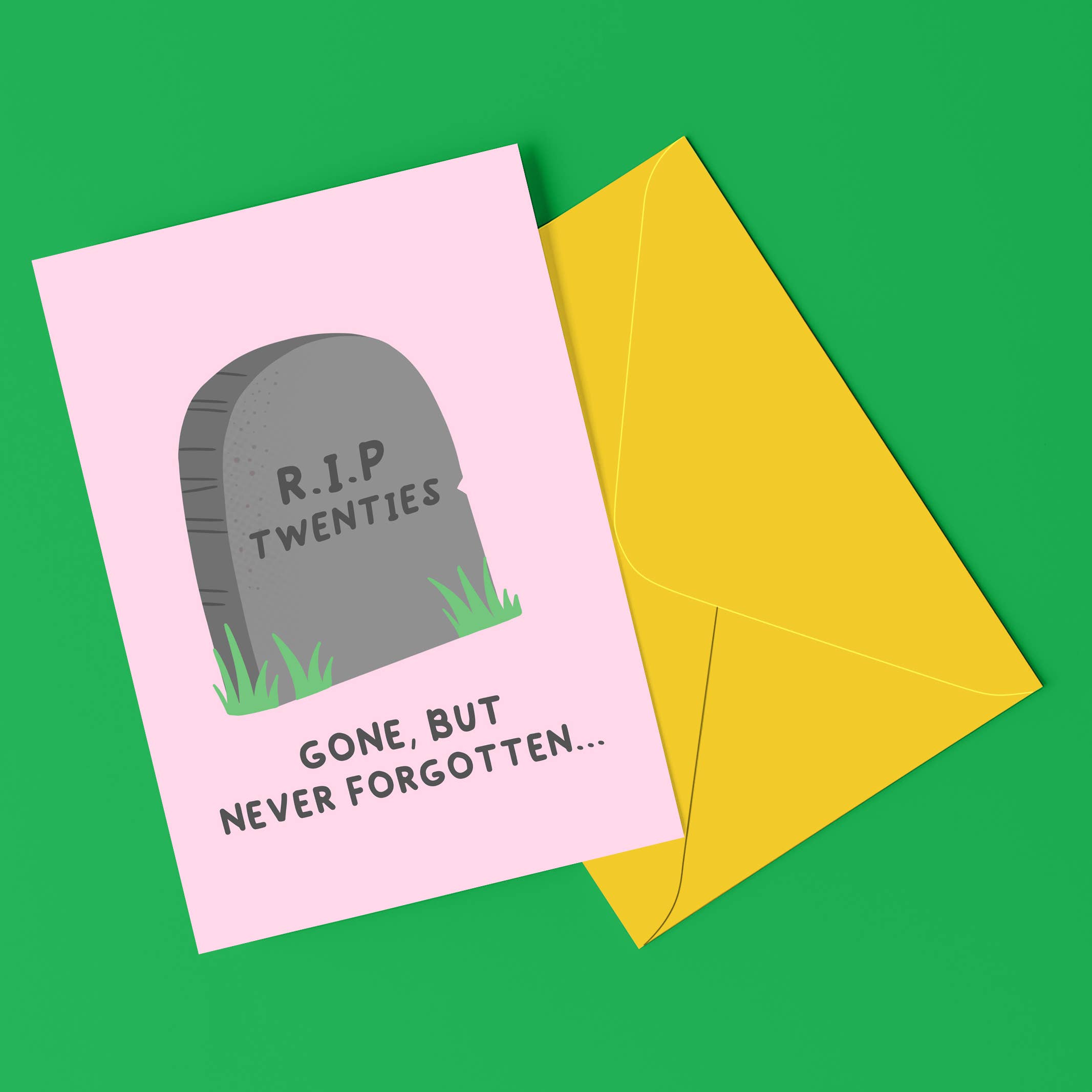 Central 23 Cards – wholesale Birthday card – RIP TWENTIES Funny Birthday Card for Him, Her1