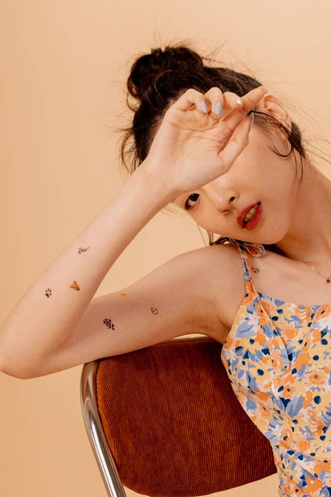 PAPERSELF – Engroshandel Midlertidig tatovering – Zoo Midlertidige Tatoveringer Klistermærker6