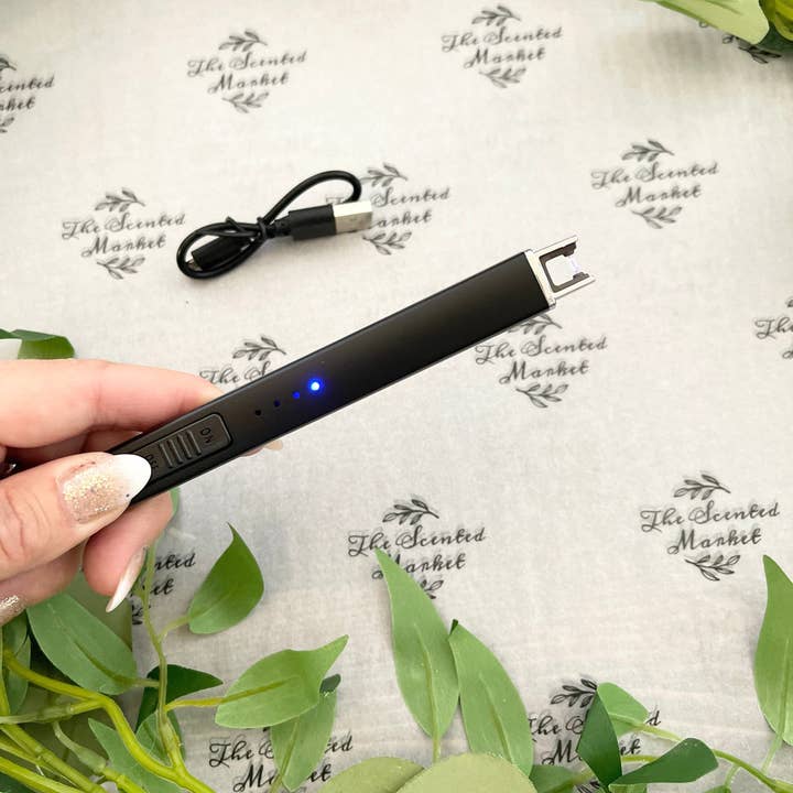 The Scented Market - Wholesale Lighter - LIGHTER - USB Rechargeable Black