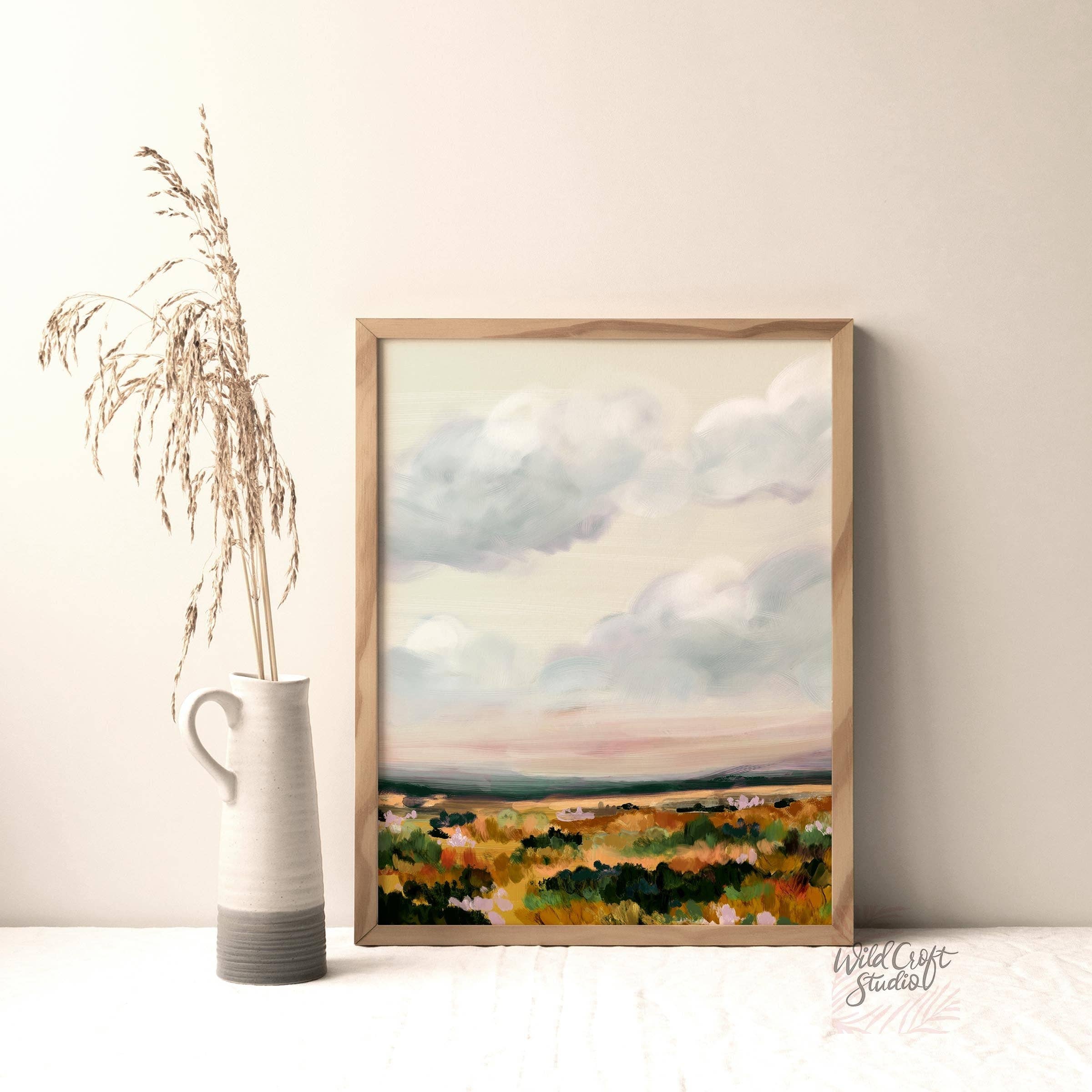 Wild Croft Studio - Wholesale Art Print - In The Distance Landscape Art Print10