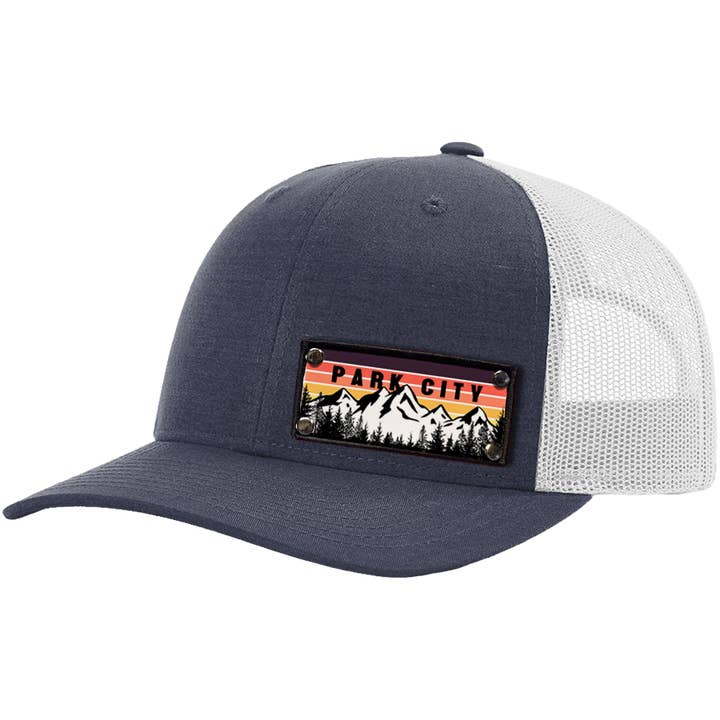 Park City Mountain Sunset Viola H.Navy/Argento per la vendita all'ingrosso da parte di Stryder Gear