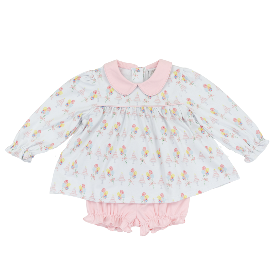 Cypress Row Childrens - Wholesale Clothing Set - Baby - Birthday Girls Bubble Short Set0