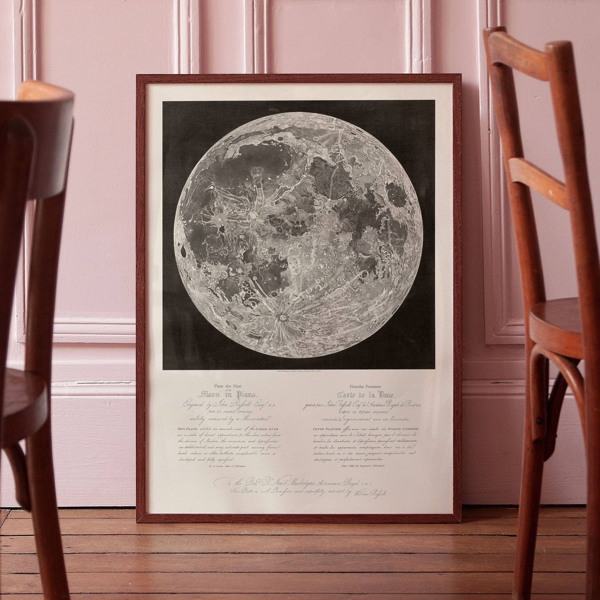 Aster Edition - Wholesale Poster - Poster: Moon Map - John Russel1