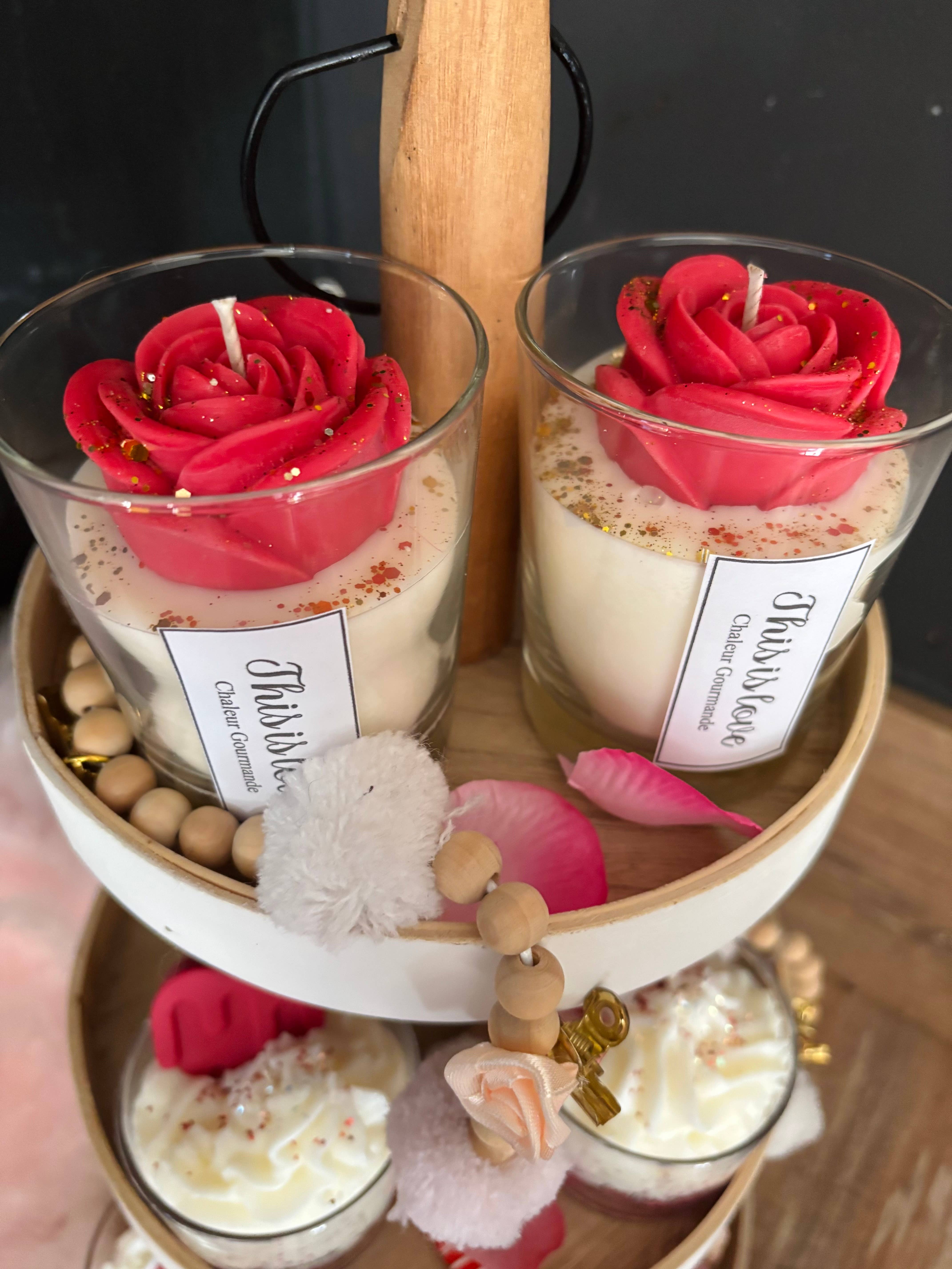 Chaleur Gourmande - Wholesale Novelty Candle - Valentine's Day implantation pack1