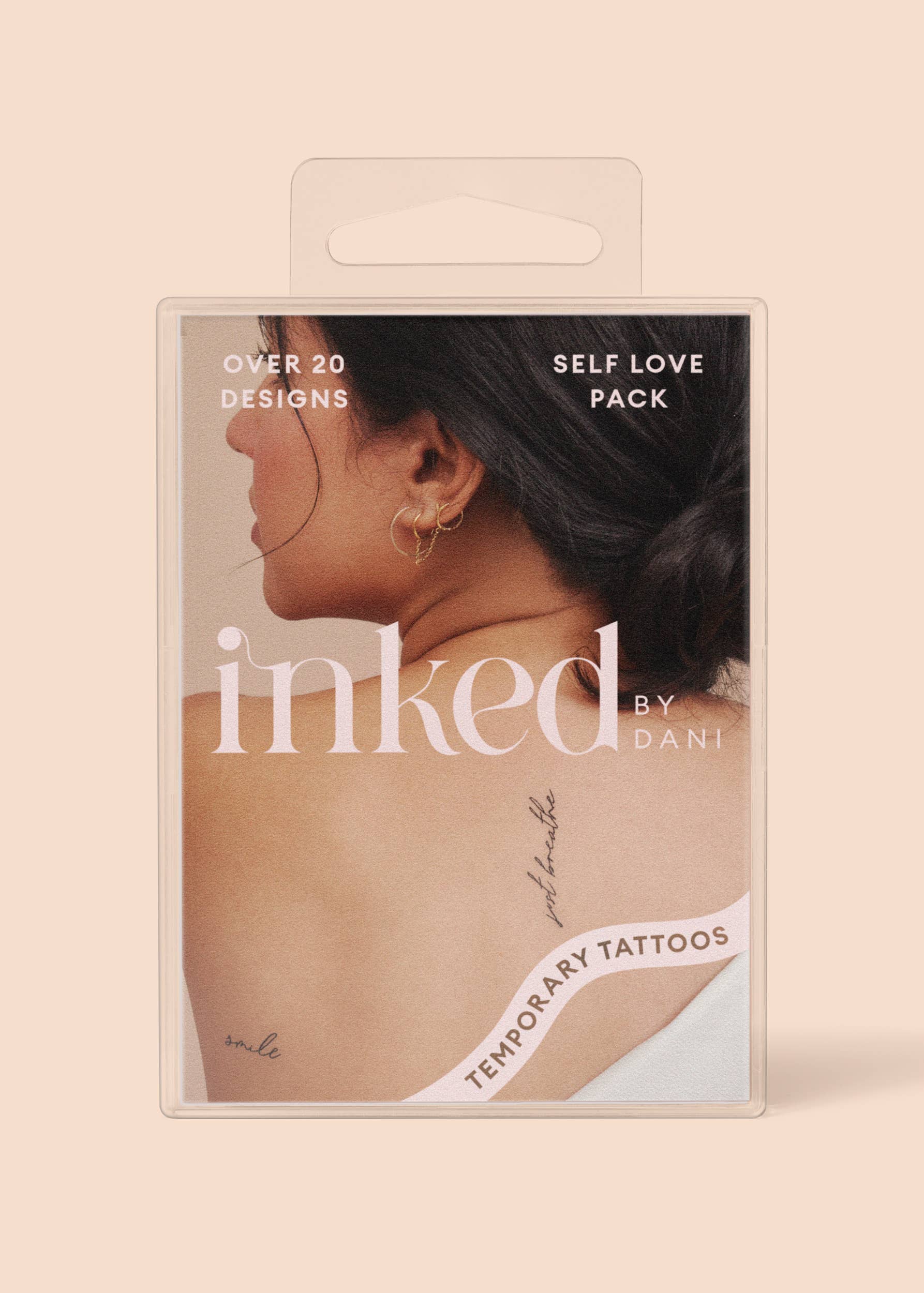 INKED by Dani - Wholesale Temporary Tattoo - Self Love Temporary Tattoo Pack14