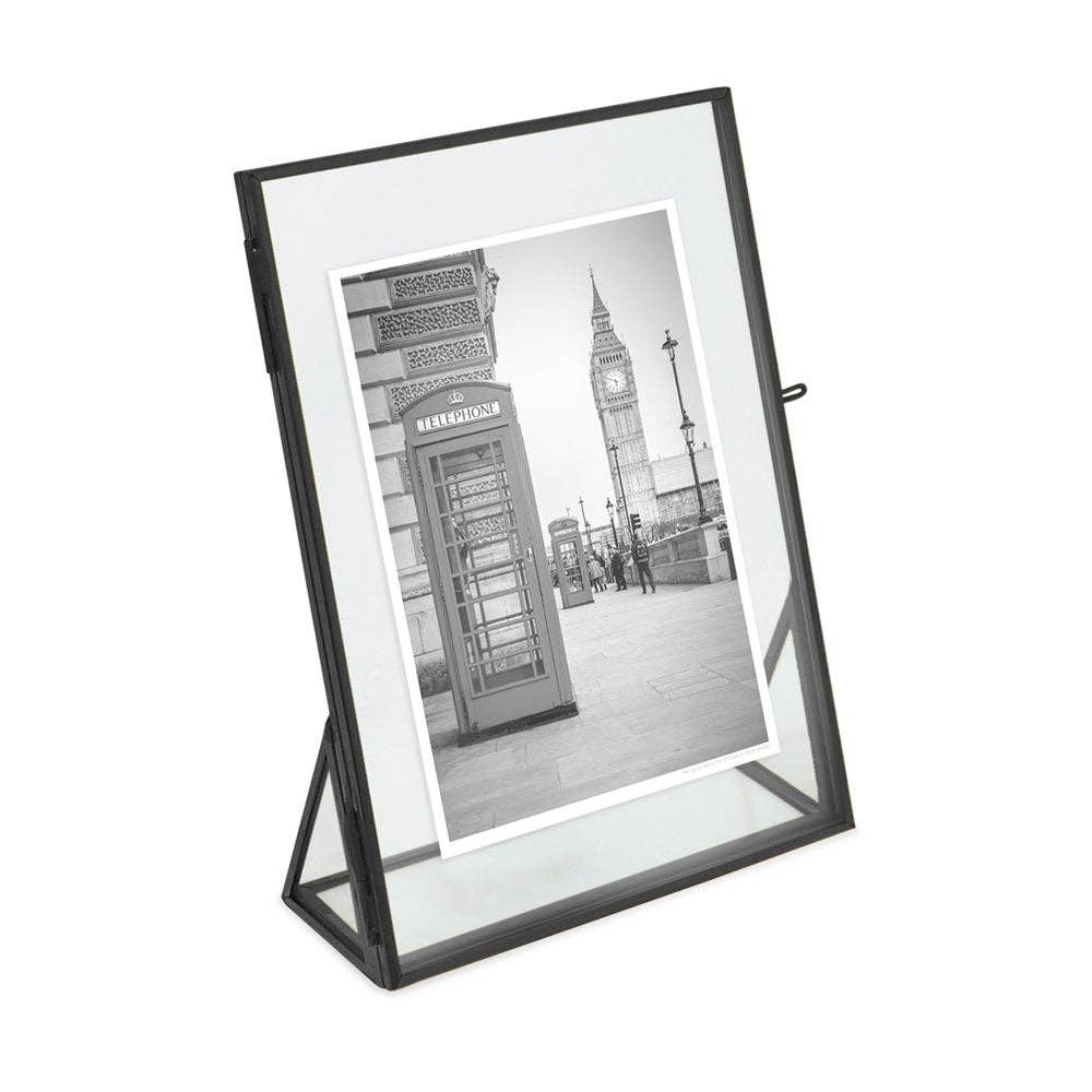 Isaac Jacobs International – Moldura por atacado – Porta-retrato metálico Isaac Jacobs com fecho tipo relicário e base12