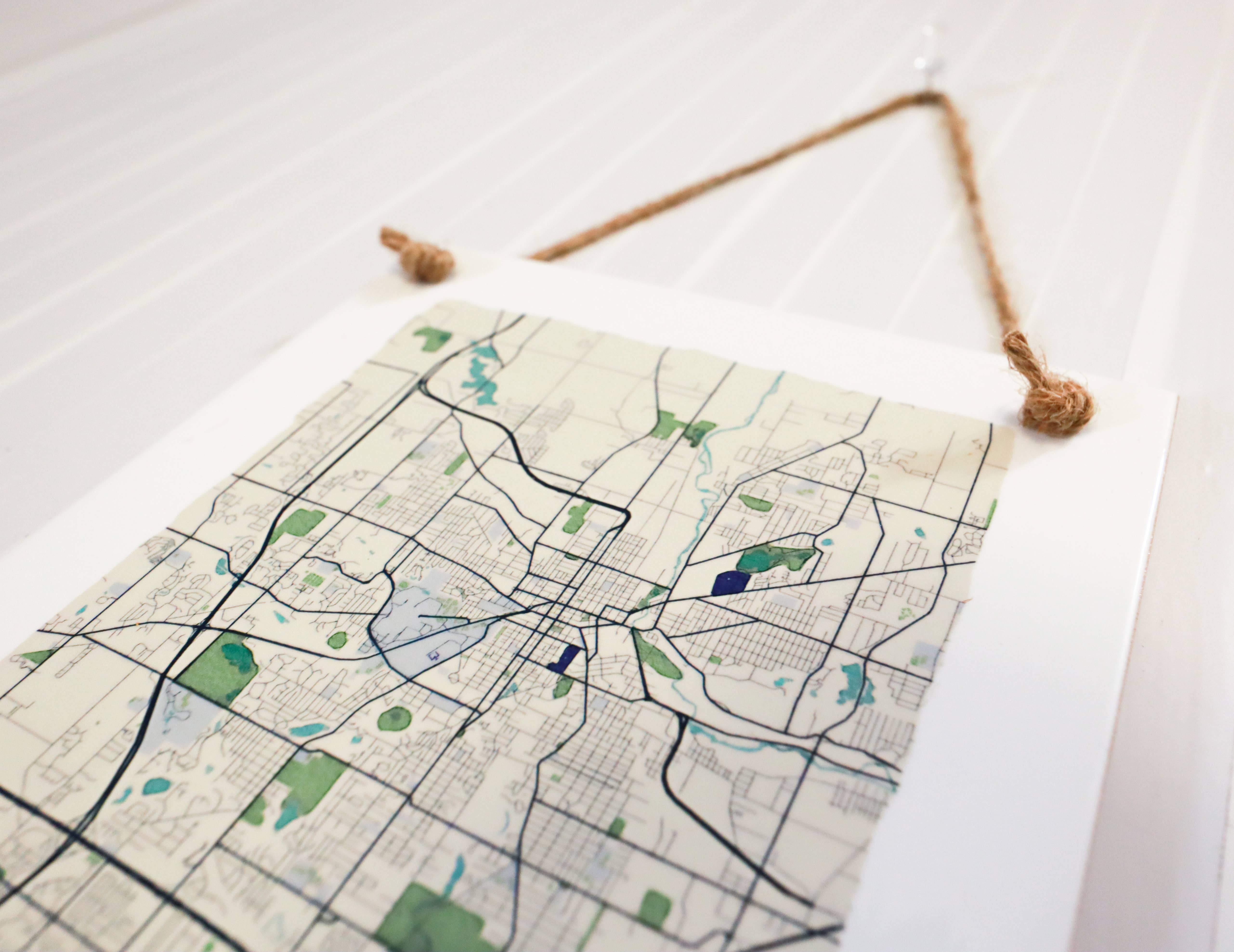 Sparks House Co. - Wholesale Sign - Cape Cod Massachusetts Map Tile Sign - Ceramic Tile Sign10