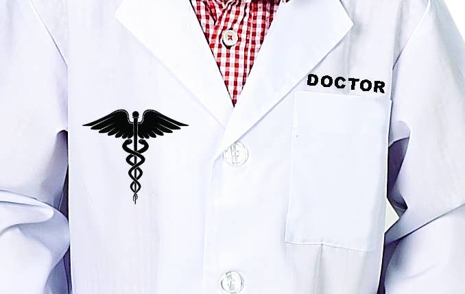 Aeromax Toys - Wholesale Costume - Men's - Adult Doctor Lab Coat, 3/4 Length1