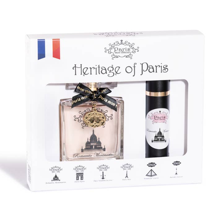 PARIS MON AMOUR Romantic Montmartre 50 ml + Spray 9 ml for wholesale by Paris mon Amour
