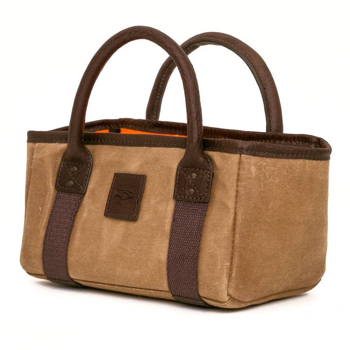 Mission Mercantile Leather Goods - Vendita all'ingrosso Accessori sportivi - Porta conchiglie da caccia in tela cerata White Wing13