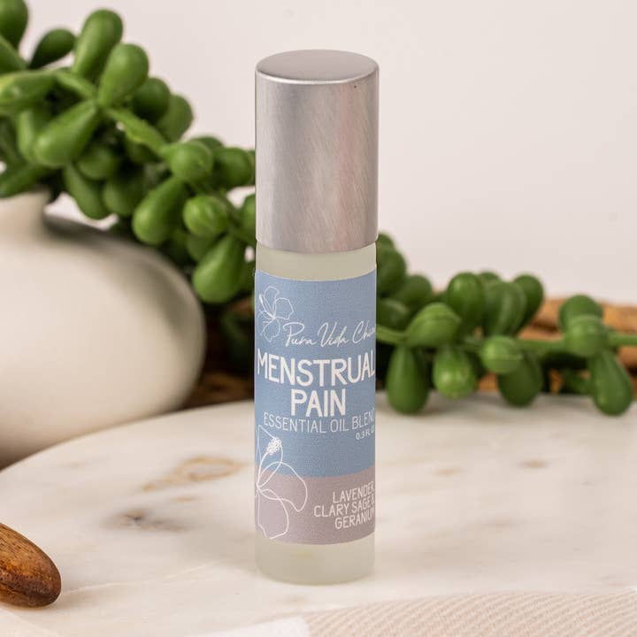 Roll-on Aromaterapia per Dolori Mestruali per la vendita all'ingrosso da parte di Pura Vida Chicas