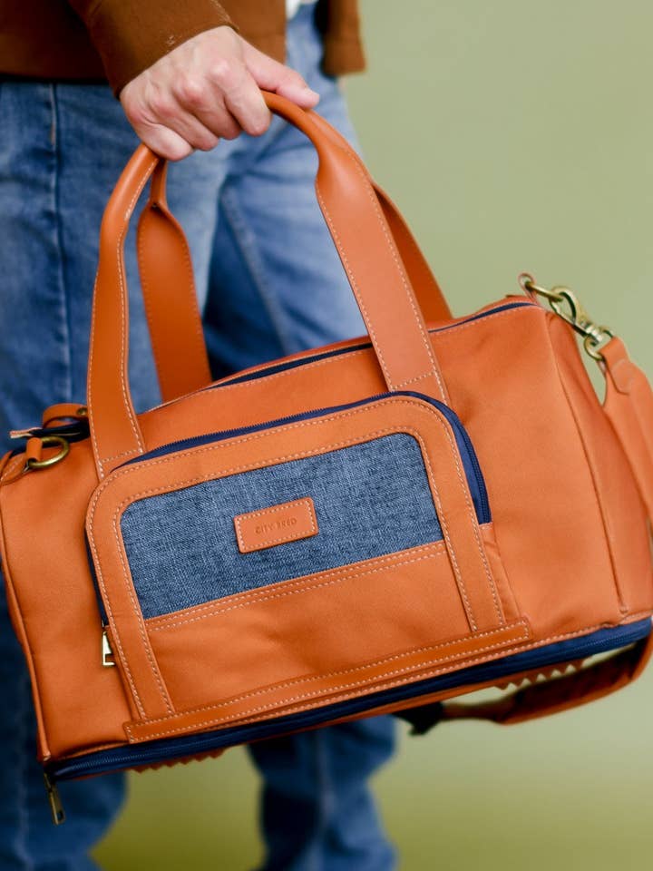 Borsa The Go - Mini borsone - Denim firmato per la vendita all'ingrosso da parte di City Bred