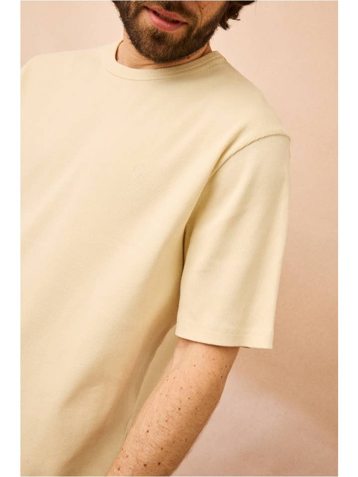 JAQK - Wholesale T-Shirt - Men's - Ribbed T-shirt Sète Milk