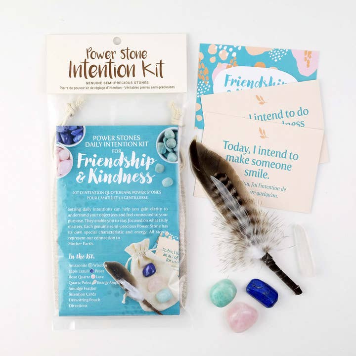 Kit Power Stone Intention per amicizia e gentilezza per la vendita all'ingrosso da parte di Monague Indigenous Crafts & Gifts