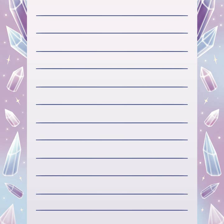 Crystal Notesblok for engroshandel hos Creativity Erupts