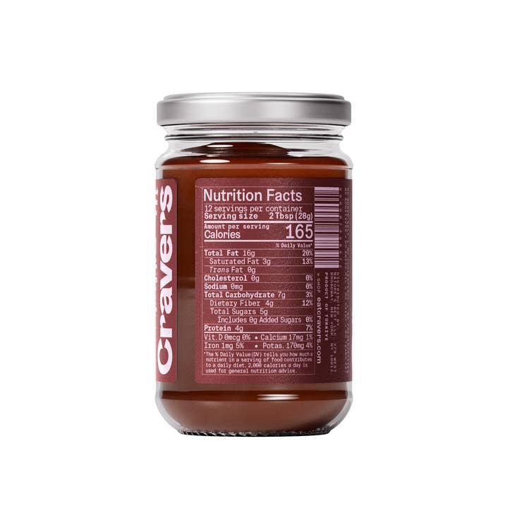 CRAVERS - Wholesale Nut Butter - CRAVERS Cacao Hazelnut Spread – Vegan, Palm Oil Free6