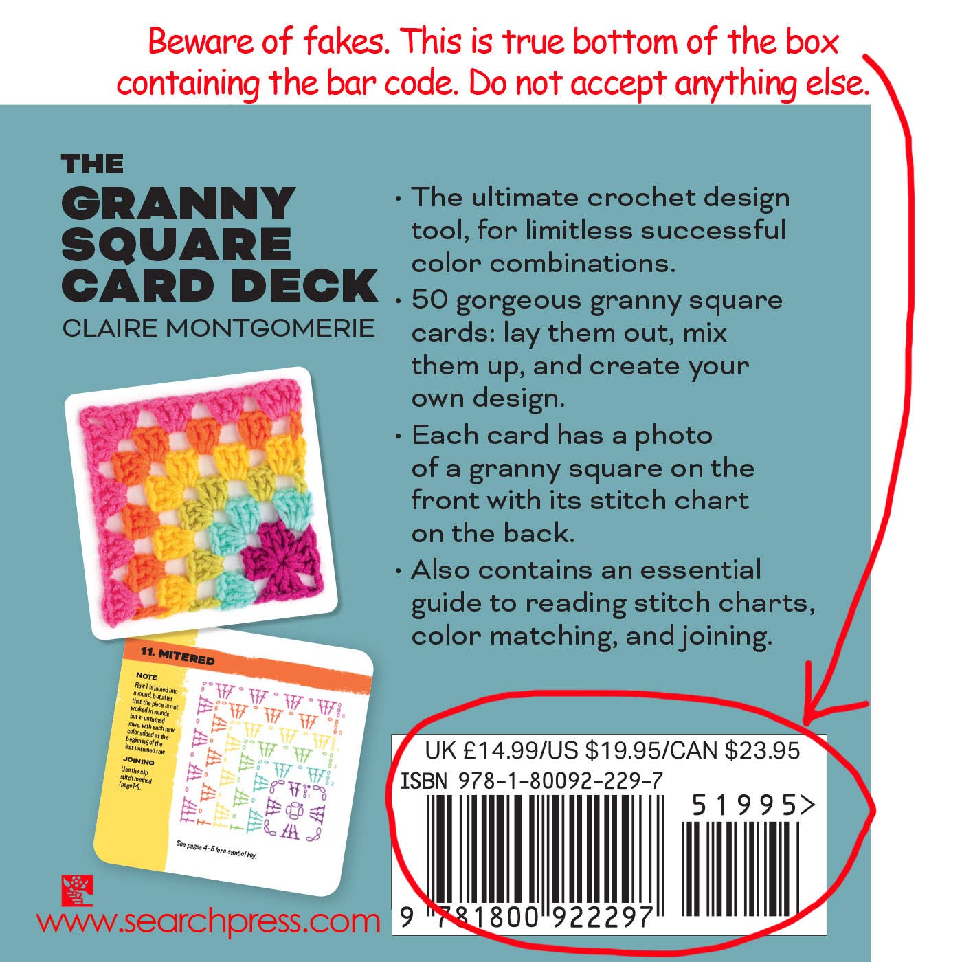 Penguin Random House LLC - Wholesale DIY Craft Kit - Granny Square Card Deck3