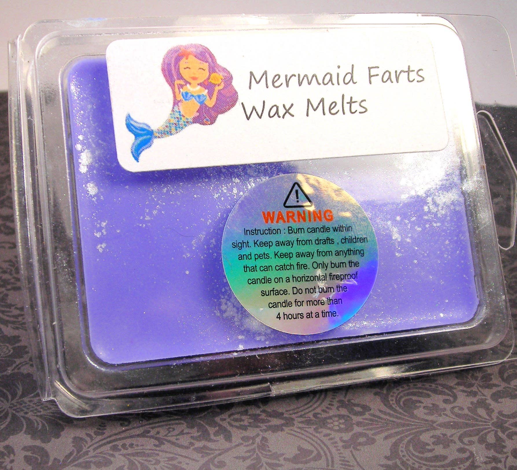 Chubby Chico Charms - Wholesale Wax Melt - Mermaid Farts heart shaped sprinkles Wax Melts sugarplums2