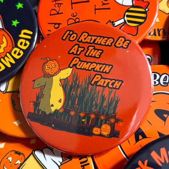 Jag Skulle Hellre Vara På Pumpapatchen Stor Bricka för wholesale av October 31st