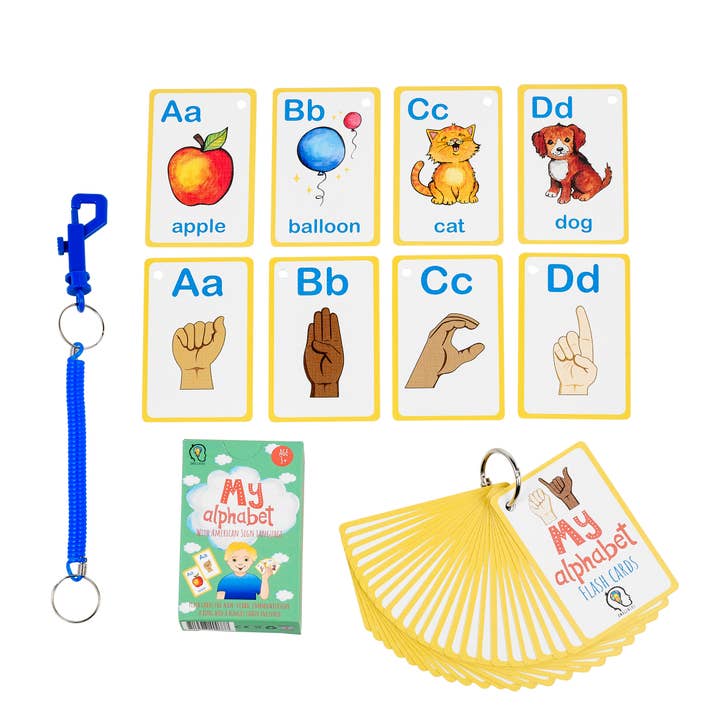 Amonev - Wholesale Learning Cards - Kids & Baby - Kids & Baby Sign Language Cards ASL
