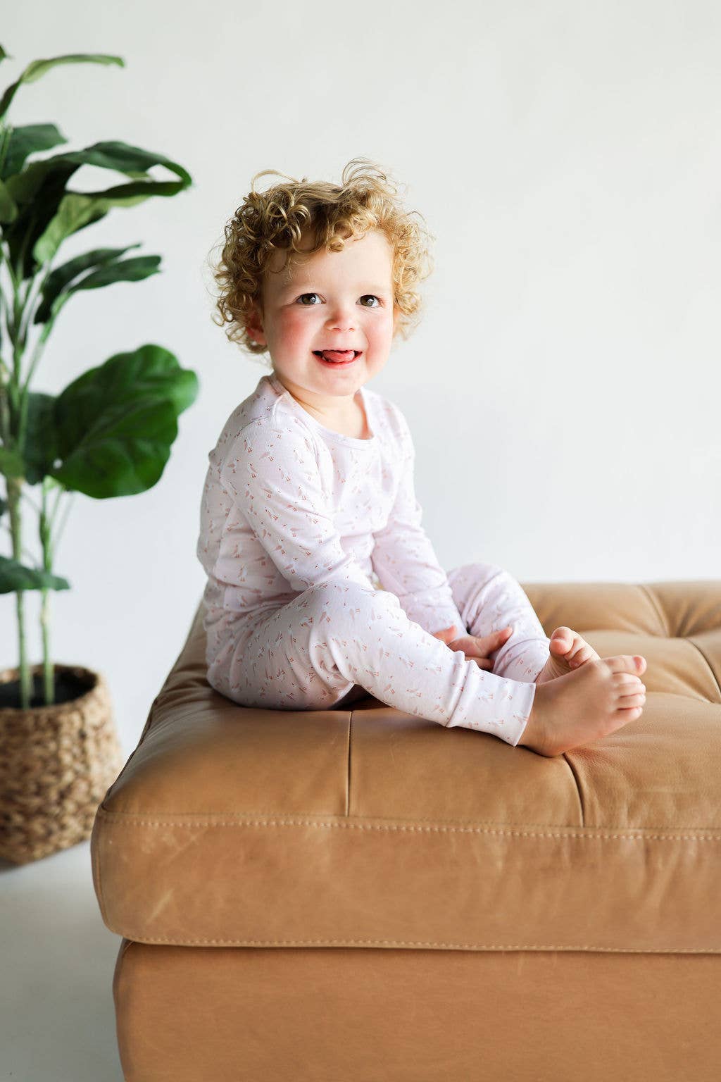 Gaia Baby Goods - Vente Haut et bas de pyjama – enfant - Pyjama bébé / tout-petit en coton bio imprimé mouettes de plage3