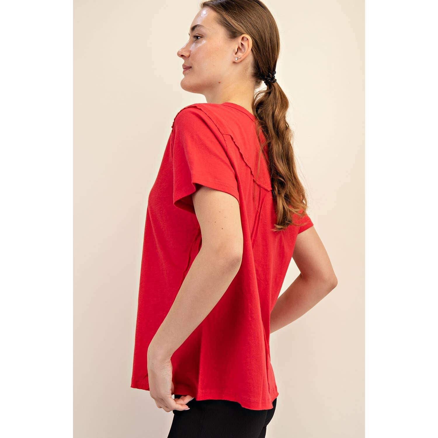 Rae Mode - Wholesale Athletic Top - Women's - COTTON CLUB SHORT SLEEVE TOP33