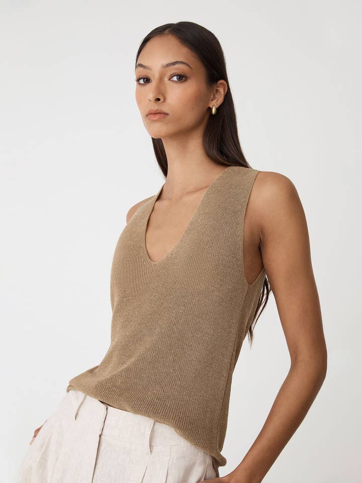 Förhandsgranskning Dam Jillian Lyocell-blandning Linne för wholesale av Forcast