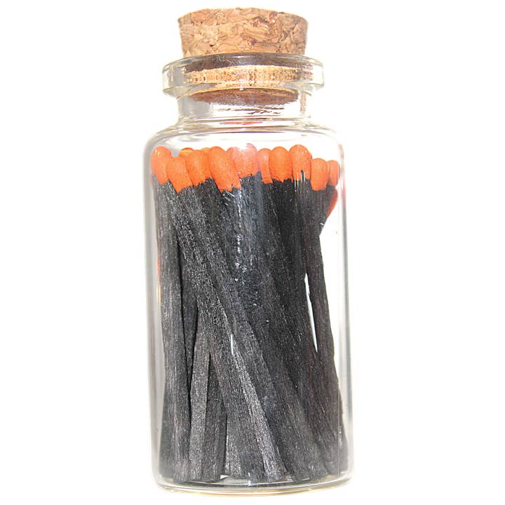 Shed Light Designs - Wholesale Matches - Glass Match Box - Rainbow Multicolored Colored Matches15