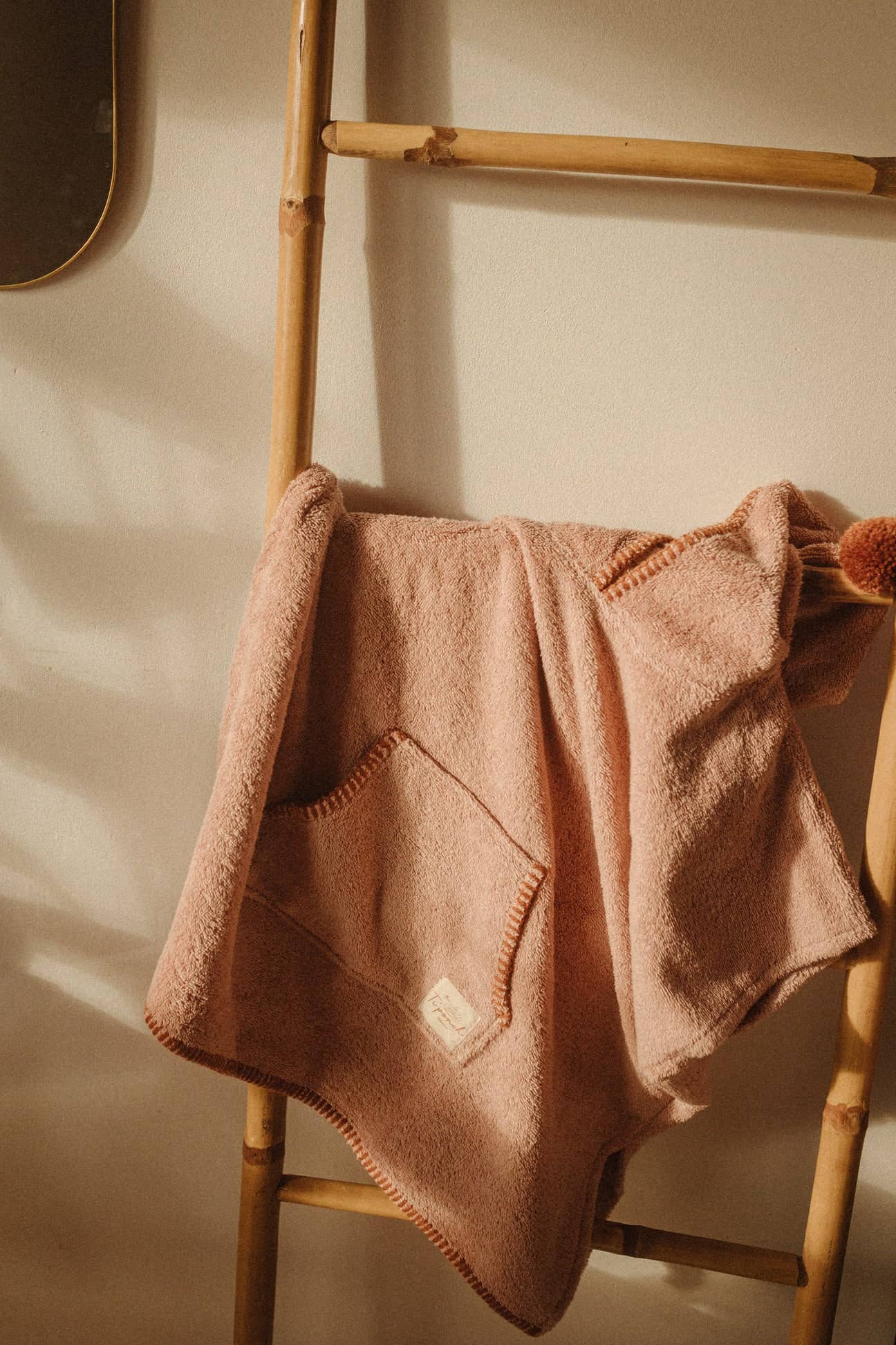 Ti'ponch - Wholesale Poncho Towel - Kids & Baby - Poncho JODY - Blush4