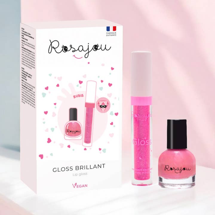 DUO Gloss Rubis VEGAN Set for wholesale by Rosajou