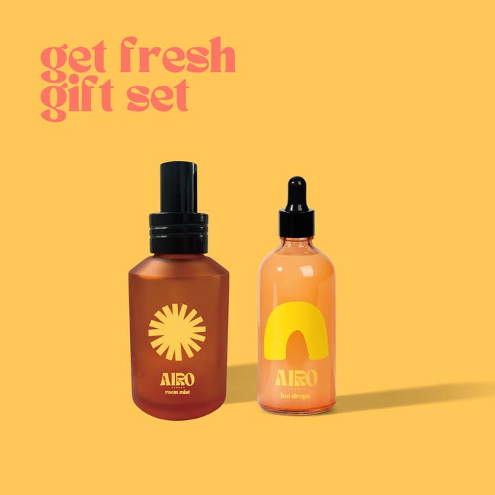 The Get Fresh Set for wholesale by AIRO aromatherapy