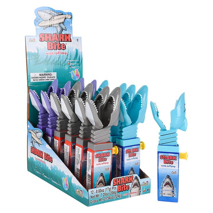La Luna Bella - Toys - Wholesale Lollipop - SHARK BITE LOLLIPOP - LLB Candy