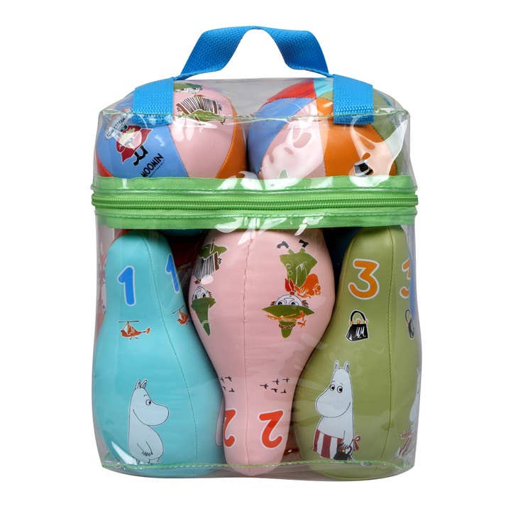 Barbo Toys - Venta al por mayor Juego deportivo - Niños y bebés - Moomin - Juego de Bolos Suaves 2