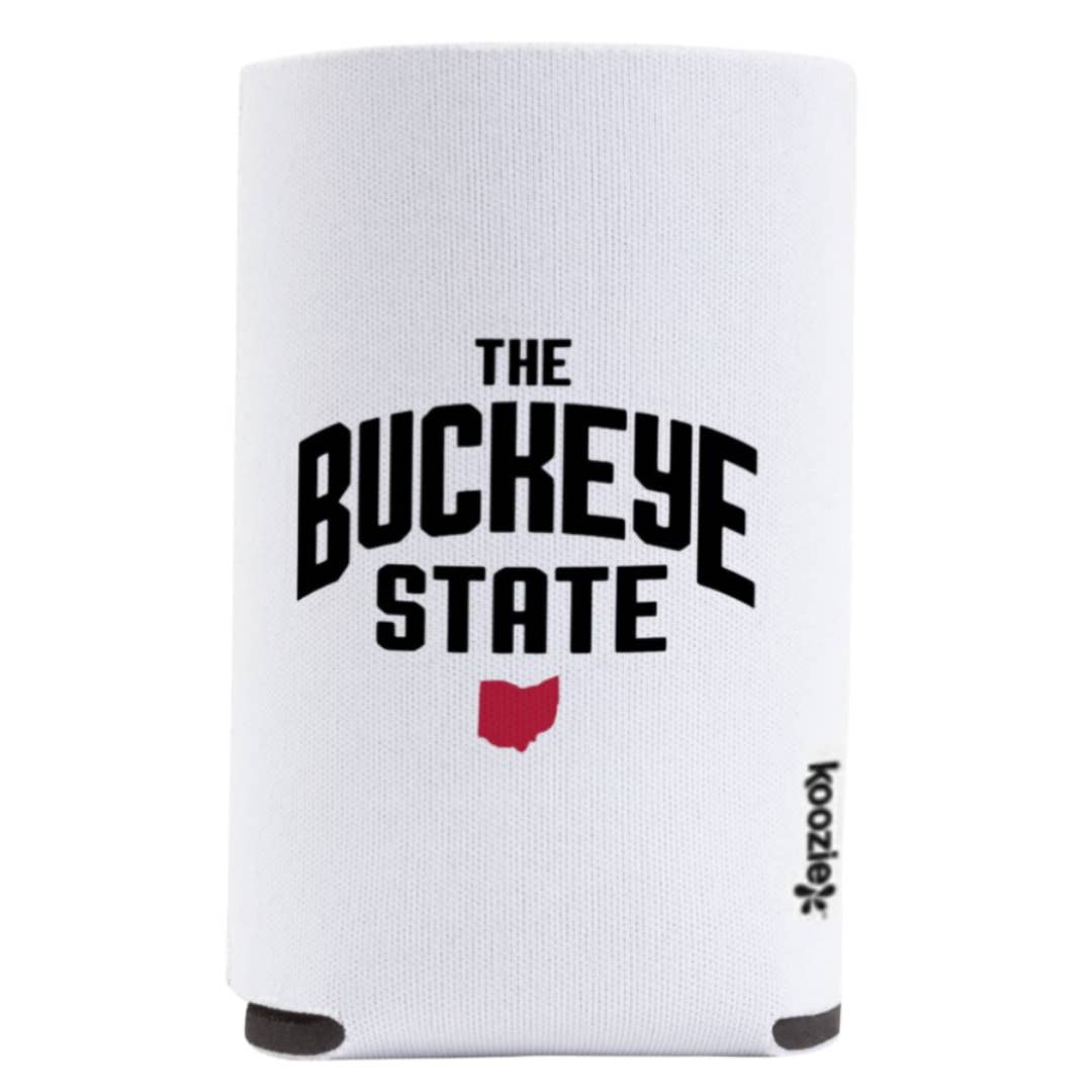 Ohio TRUE - Wholesale Drink Huggers & Koozies - The Buckeye State Koozie