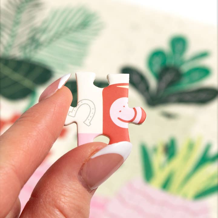 Callie Danielle - Wholesale Puzzle - Adult - Potted Plants - 400 Piece Panoramic Jigsaw Puzzle2