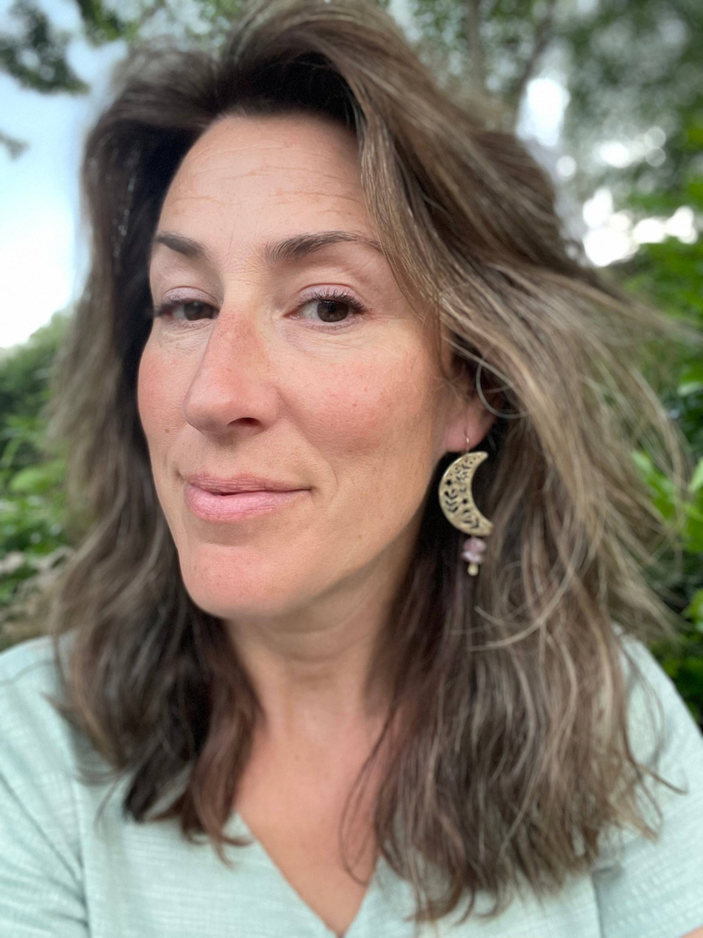 Fluff Hardware - Wholesale Dangle Earrings - Moon Garden Earrings5