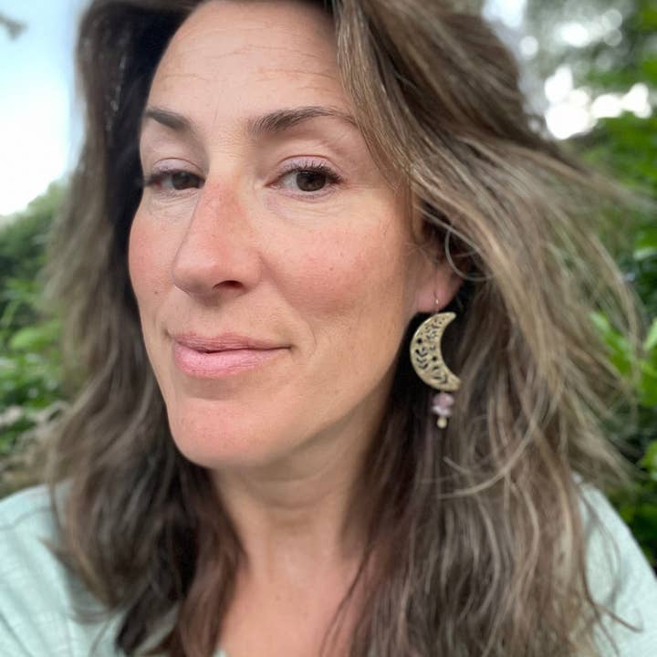 Fluff Hardware - Wholesale Dangle Earrings - Moon Garden Earrings5