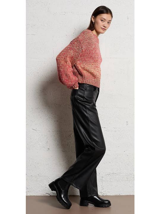 The Korner - USA - Vente Pull en maille – femme - T24203301 - Pull en tricot à manches bulles pour femmes