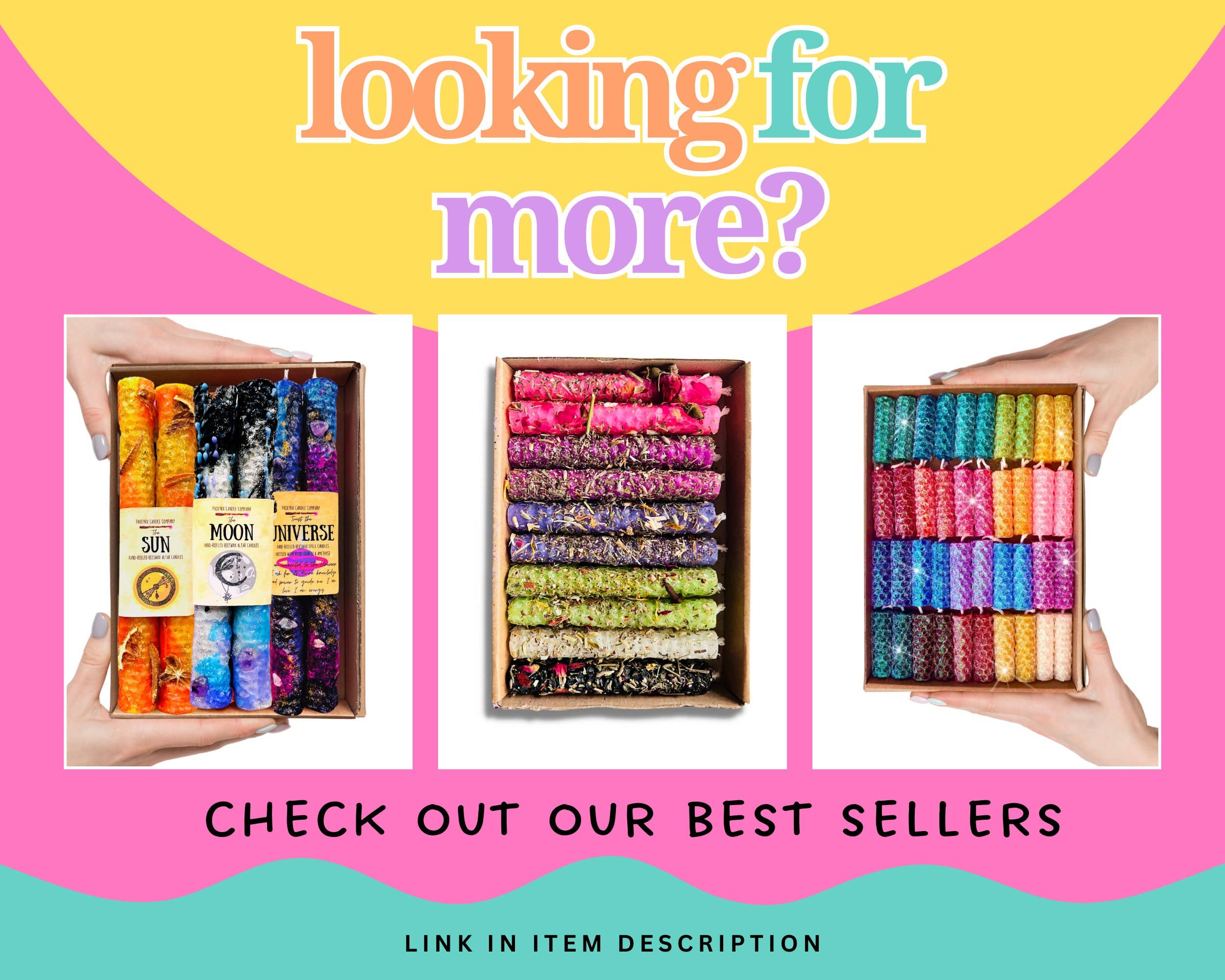 Phoenix Candle Company - Wholesale DIY Craft Kit - Make Your Own 4" (10cm) Natural Gold Beeswax Candles Kit6